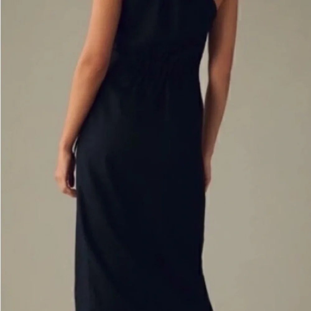 Anthropologie Black One Shoulder Dress. NWT. - Picture 3 of 4